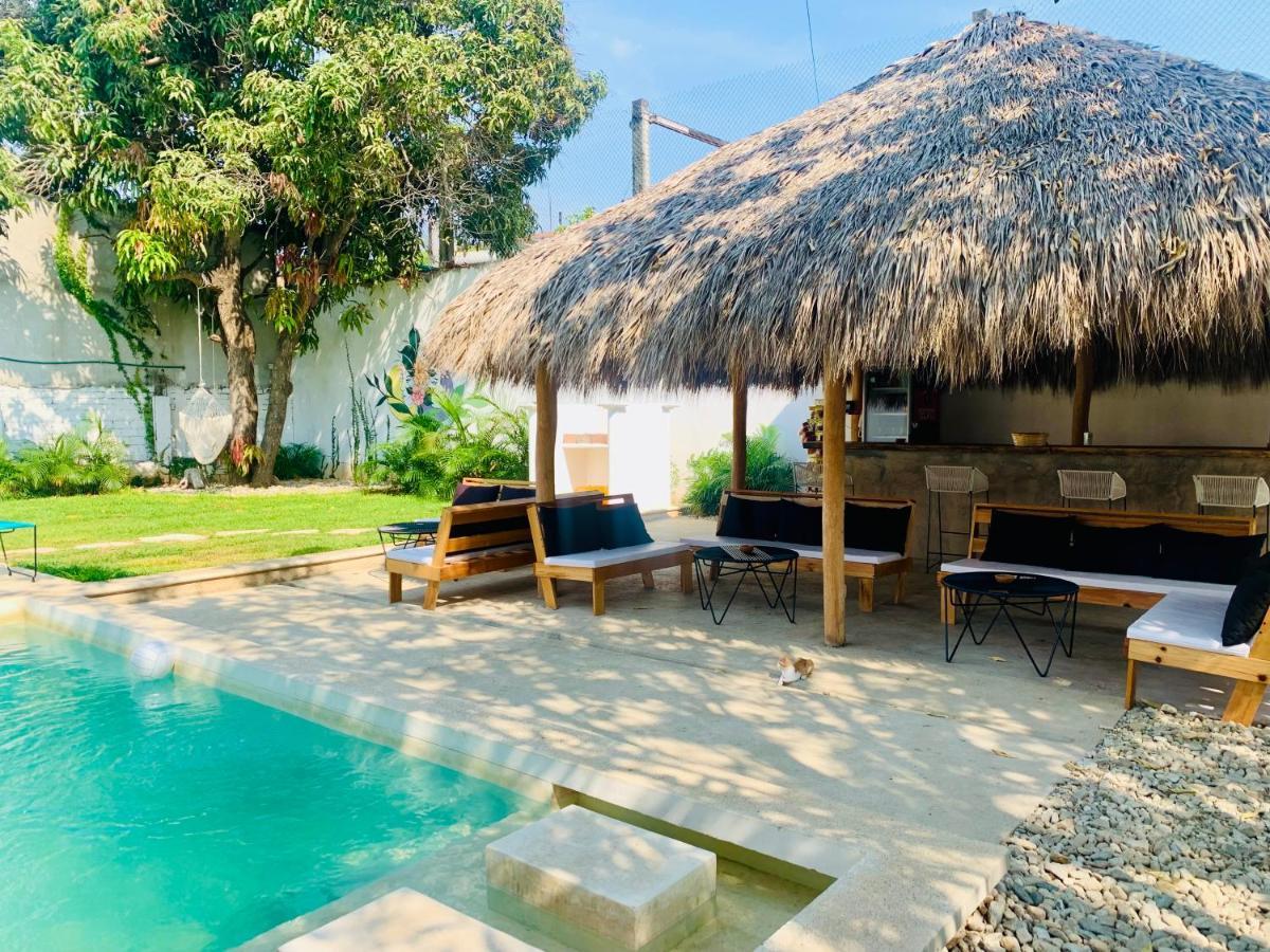 Hostel Colorada House Puerto Escondido  Exteriér fotografie